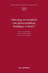 Foto van Omvang en kwaliteit van processtukken; bondiger is beter? - a.c. van schaick, p.f.g.t. hofmeijer-rutten, g.g. van der bruggen, r.r. verkerk - ebook