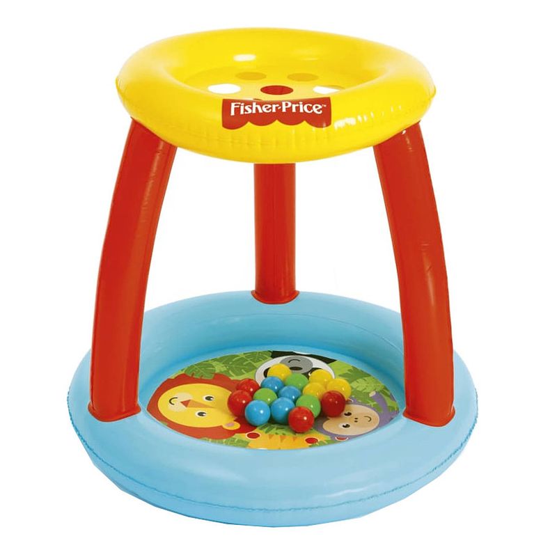 Foto van Bestway ballenbad - fisher price - model 93541 - incl. 15 ballen