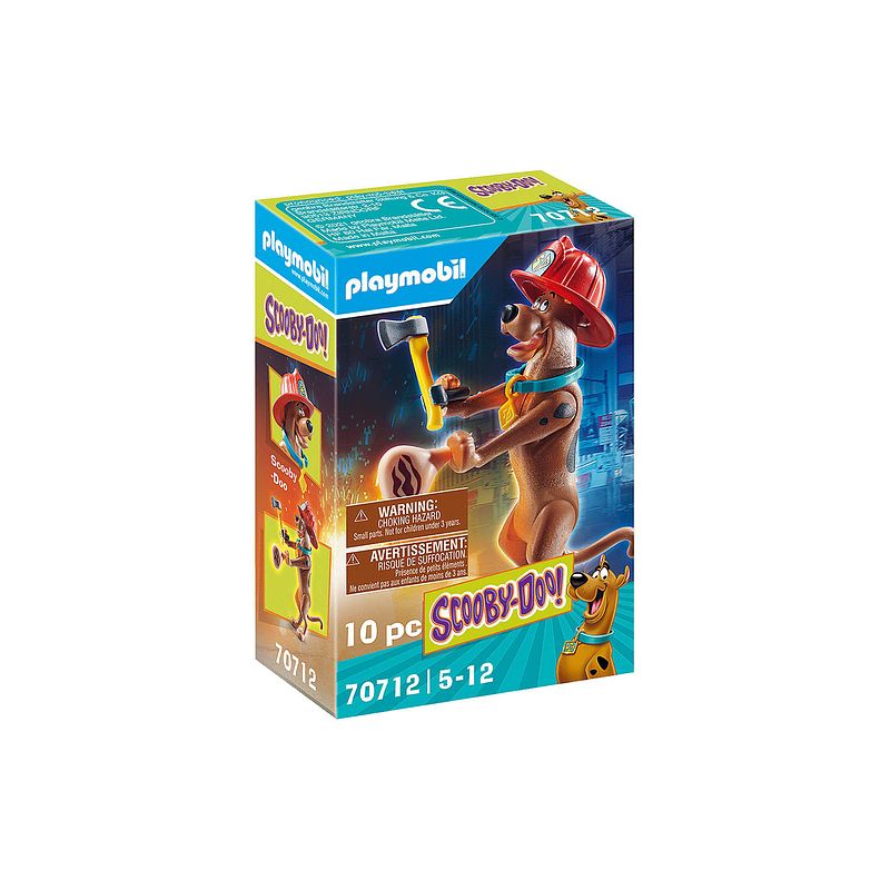 Foto van Playmobil scooby-doo - verzamelfiguur brandweerman (70712)