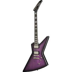 Foto van Epiphone extura prophecy purple tiger aged gloss elektrische gitaar