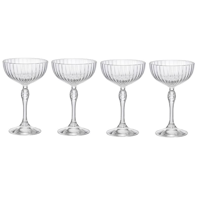 Foto van Bormioli cocktailglazen america's 20's 250 ml - 4 stuks