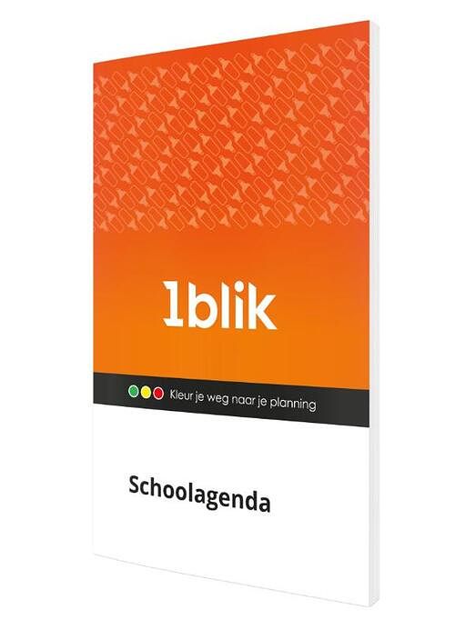 Foto van 1blik schoolagenda 2022-2023 / met beschermhoesje - bernadeth arends-hardlooper - paperback (9789490245313)