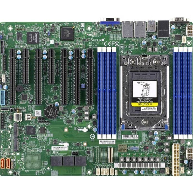 Foto van Supermicro mbd-h12ssl-i-o moederbord socket amd sp3 vormfactor atx