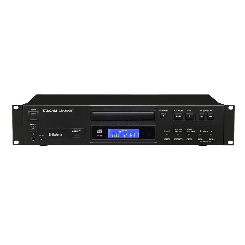 Foto van Tascam cd-200bt cd-speler met bluetooth ontvanger