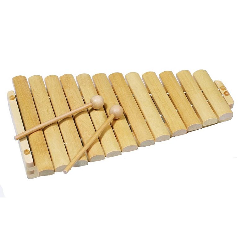 Foto van Goki houten xylofoon: blank 34,5 cm
