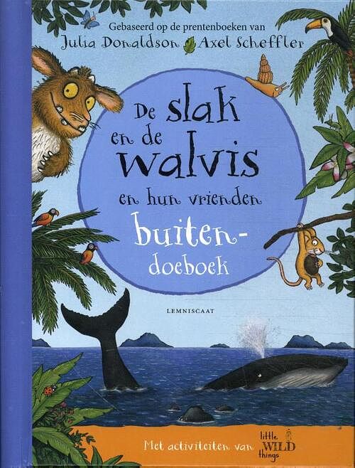 Foto van De slak en de walvis en hun vrienden buitendoeboek - julia donaldson - spiraalgebonden (9789047715290)