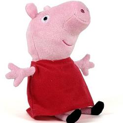 Foto van Pluche peppa pig/big knuffel 28 cm speelgoed - knuffeldier