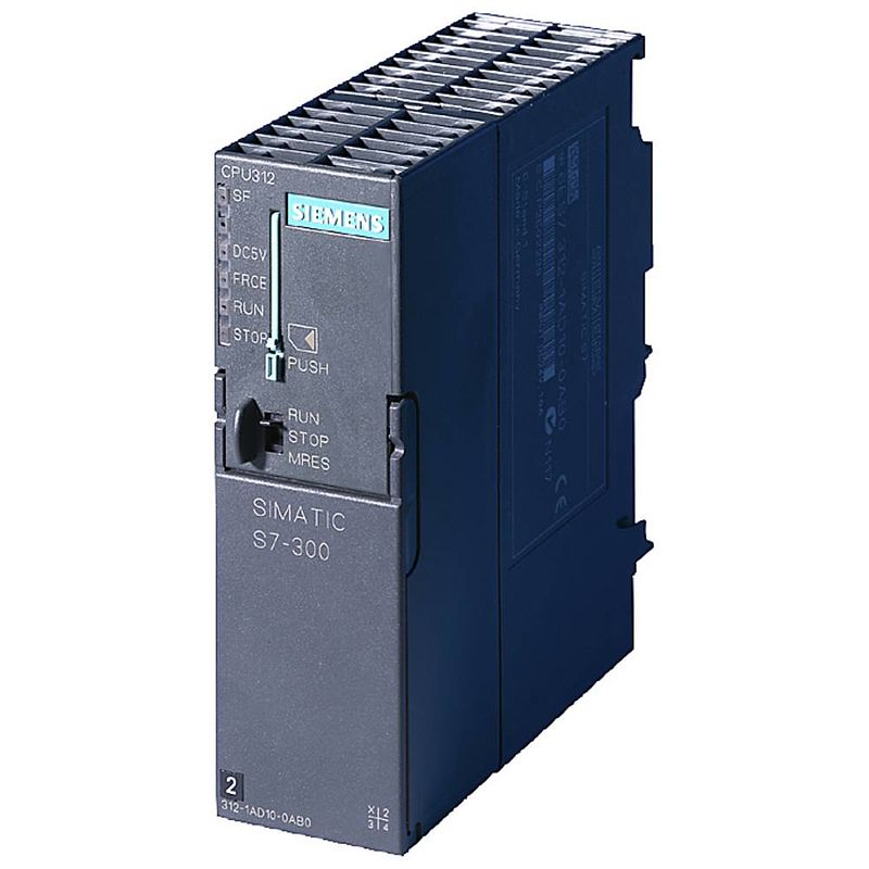 Foto van Siemens 6es7312-1ae14-0ab0 6es73121ae140ab0 centrale plc-module