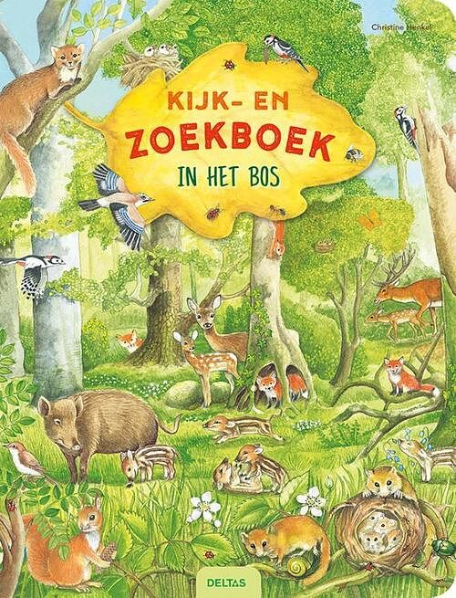 Foto van In het bos - kijk- en zoekboek