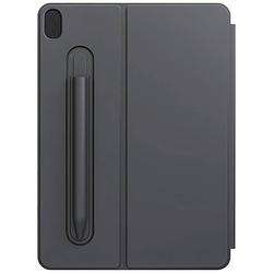 Foto van Black rock folio bookcase geschikt voor apple model: ipad air 10.9 (5e generatie), ipad air 10.9 (4e generatie) zwart