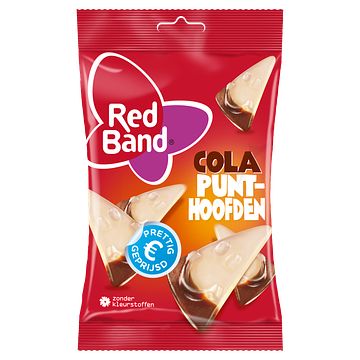 Foto van Red band cola punthoofden snoep 180g bij jumbo