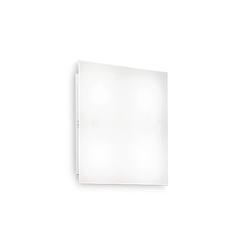 Foto van Ideal lux - flat - plafondlamp - metaal - gx53 - wit