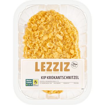 Foto van Lezziz kip krokantschnitzel halal 200 g bij jumbo