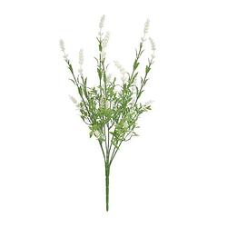 Foto van Gerimport kunstplant lavender 49 cm wit/groen