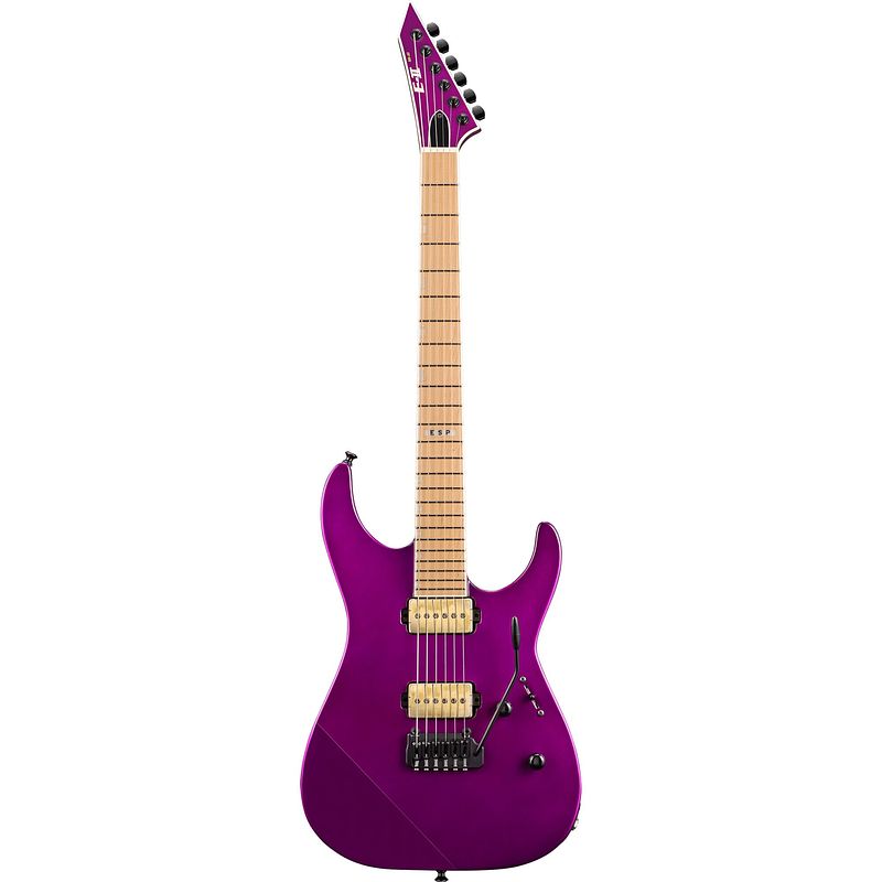 Foto van Esp e-ii m-ii hst p voodoo purple elektrische gitaar met koffer