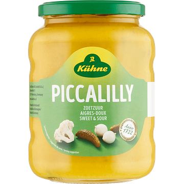 Foto van Kuhne piccalilly zoetzuur 690g bij jumbo