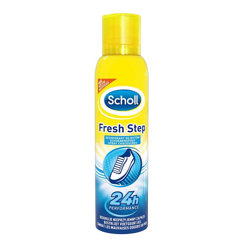 Foto van Scholl fresh step schoenenspray