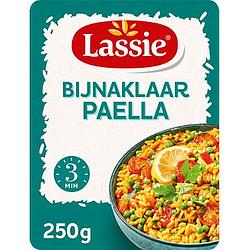 Foto van Lassie voorgestoomde bijnaklaar paella 250g bij jumbo