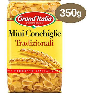 Foto van Grand'sitalia pasta mini conchiglie tradizionali 350g bij jumbo