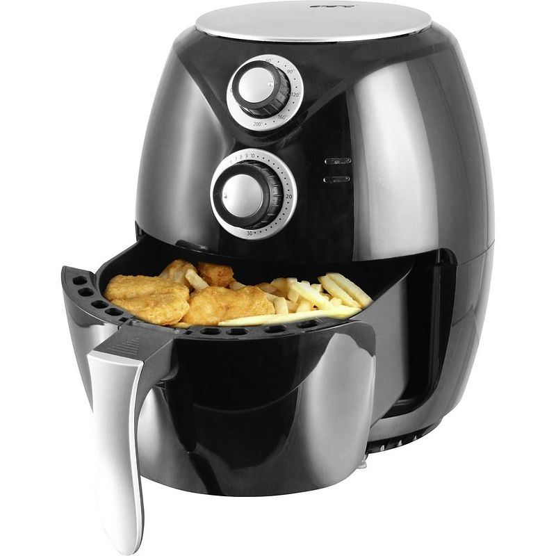 Foto van Emerio af 112828 airfryer 1400 w zwart, zilver