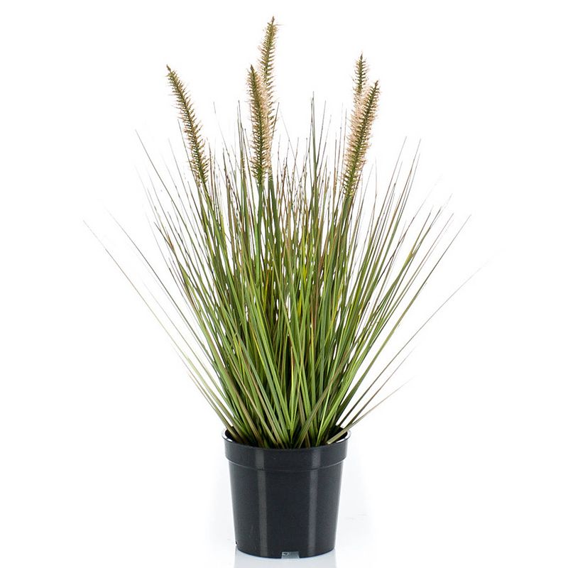 Foto van Kunstplant groen gras sprieten 45 cm. - kunstplanten