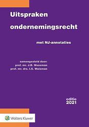 Foto van Uitspraken ondernemingsrecht 2021 - paperback (9789013152982)