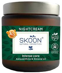 Foto van Skoon nightcream intense care - astaxanthine & almond oil