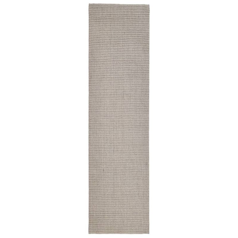 Foto van The living store sisal vloerkleed - 66 x 250 cm - anti-slip - zand