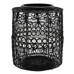 Foto van Ptmd maddin black iron lantern round s