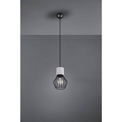 Foto van Industriële hanglamp jamiro - metaal - zwart