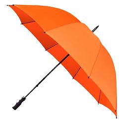 Foto van Impliva golfparaplu 100 x 130 cm polyester/aluminium oranje
