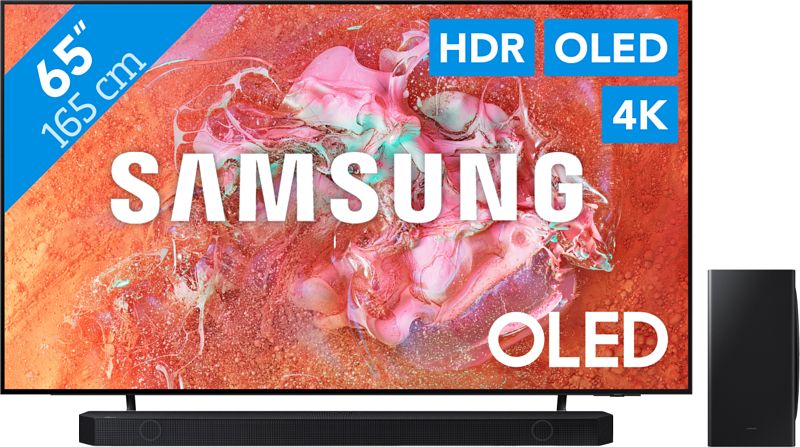 Foto van Samsung oled 4k 65s85d (2024) + soundbar