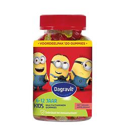 Foto van Dagravit kids-xtra vitaminions multivitaminen 6-12 jaar voordeelverpakking