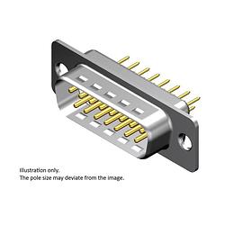 Foto van Molex 1727040071 d-sub connector aantal polen: 37 soldeerpennen 1 stuk(s) box