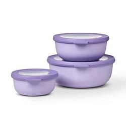 Foto van Mepal - cirqula multikom rond 3-delige set (350+750+1250 ml) - vivid lilac