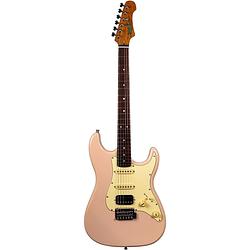 Foto van Jet guitars js-400 pink rw elektrische gitaar