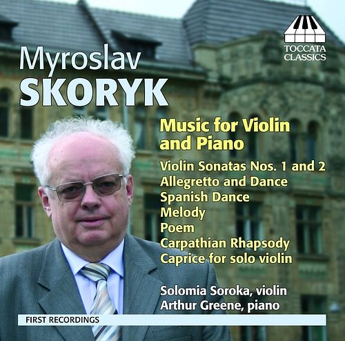 Foto van Myroslav skoryk: music for violin and piano - cd (5060113441379)