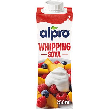 Foto van Alpro plantaardige variatie op slagroom op te kloppen 250ml bij jumbo