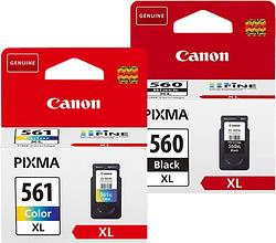 Foto van Canon pg-560xl + cl-561xl cartridge combo pack