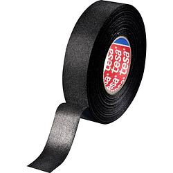 Foto van Tesa tesa 51025-00002-10 textieltape zwart (l x b) 25 m x 19 mm 1 stuk(s)