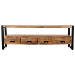 Foto van Benoa britt 4 drawer tv cabinet 180 cm