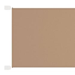 Foto van Vidaxl luifel verticaal 200x360 cm oxford stof taupe