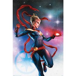 Foto van Pyramid captain marvel galaxy poster 61x91,5cm