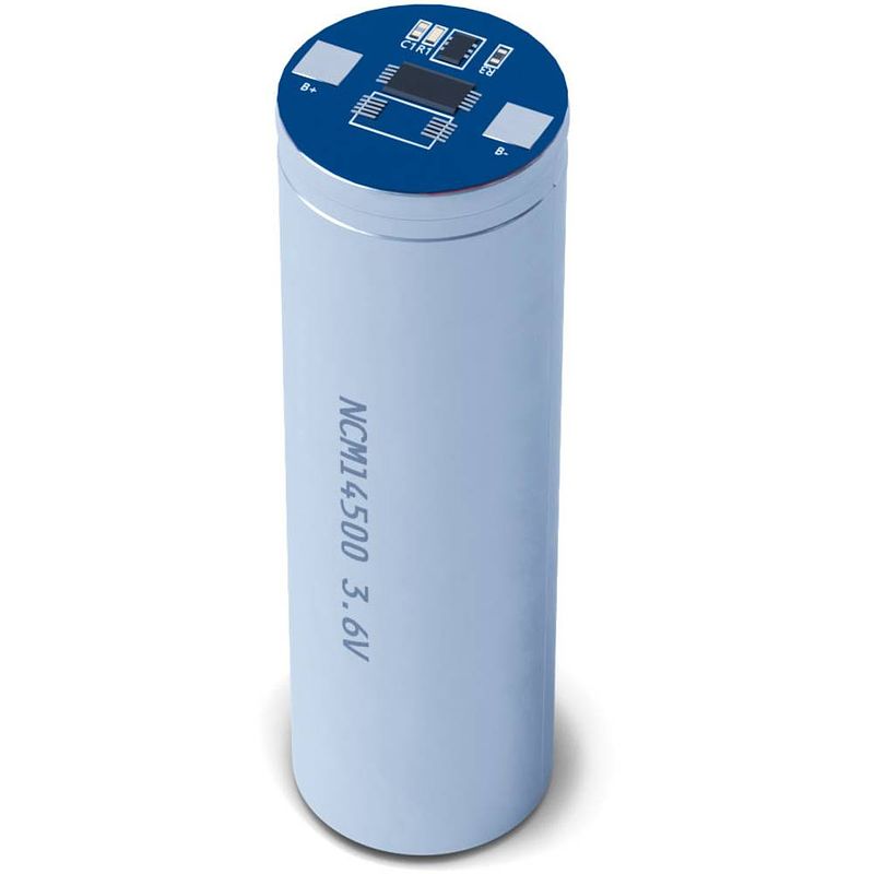 Foto van Jauch quartz li-ncm14500j speciale oplaadbare batterij 14500 kabel li-ion 3.6 v 850 mah