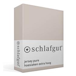 Foto van Schlafgut jersey pure hoeslaken extra hoog