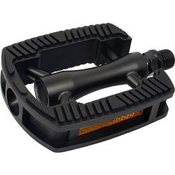 Foto van Union - pedalen sp-821aluminium mat zwart bulk