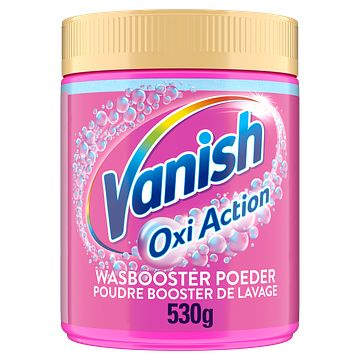 Foto van Vanish oxi action wasbooster poeder vlekverwijderaar voor gekleurde was 530g bij jumbo