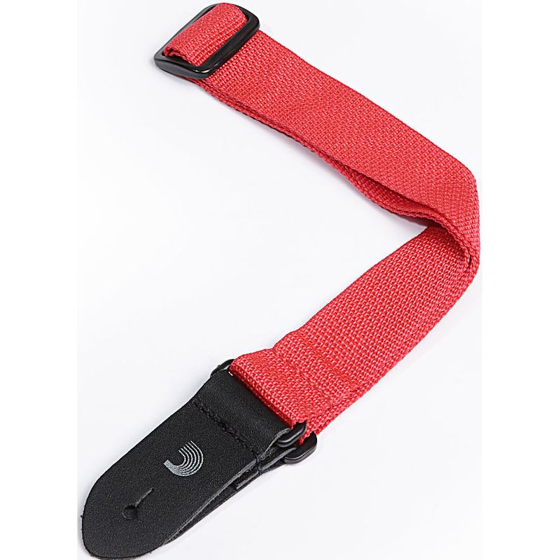 Foto van D'saddario pwsuke301 polypro ukelele strap rood