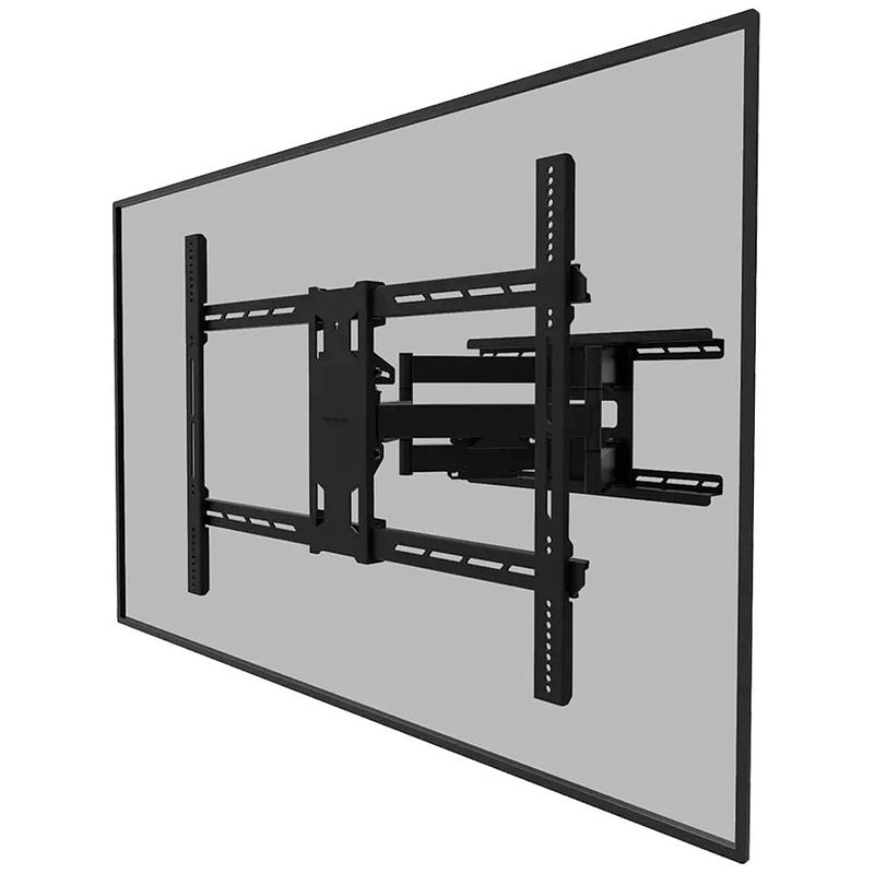 Foto van Neomounts by newstar wl40s-950bl18 monitor-wandbeugel 1-voudig 139,7 cm (55) - 279,4 cm (110) kantelbaar, zwenkbaar, roteerbaar