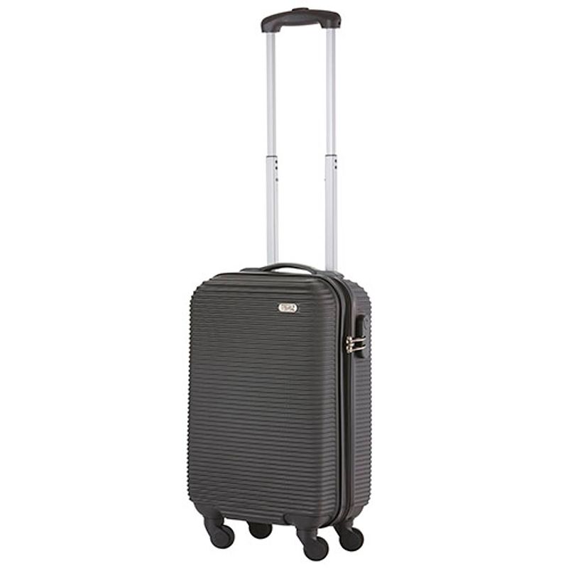 Foto van Travelz horizon handbagagekoffer - 54cm handbagage met cijferslot - zwart